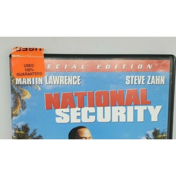 National Security DVD 2003 Full Screen Martin Lawrence Steve Zahn No Scratches - Picture 4 of 10